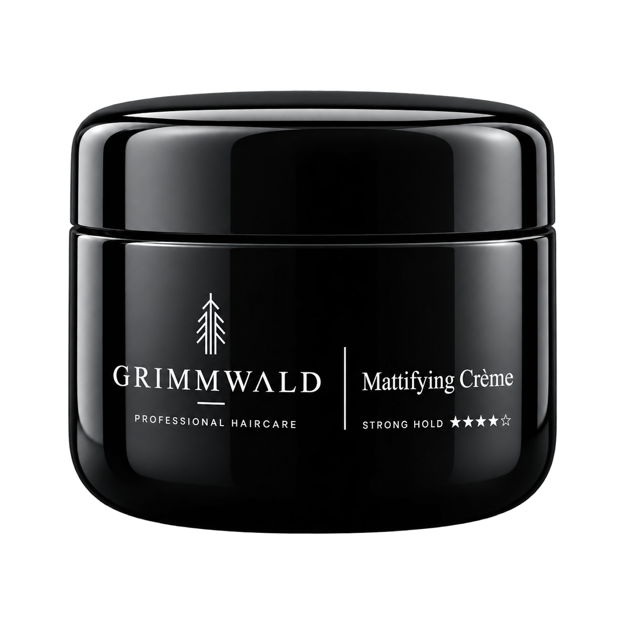 GRIMMWALD Mattifying Crème, 100 ml matte schwarze Dose